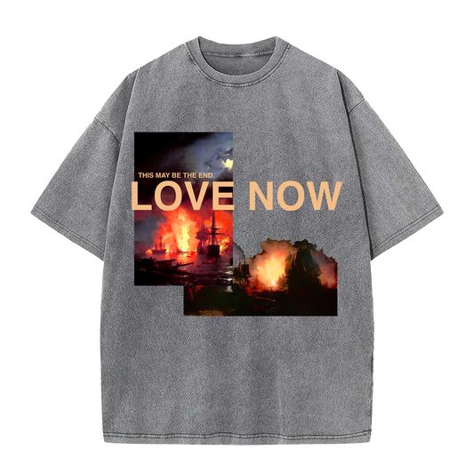 LOVE NOW VINTAGE TEE