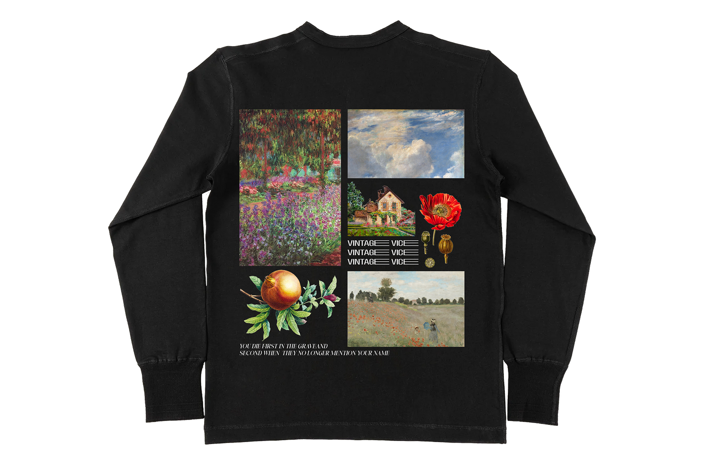 LIVE FOREVER LONGSLEEVE VINTAGE TEE